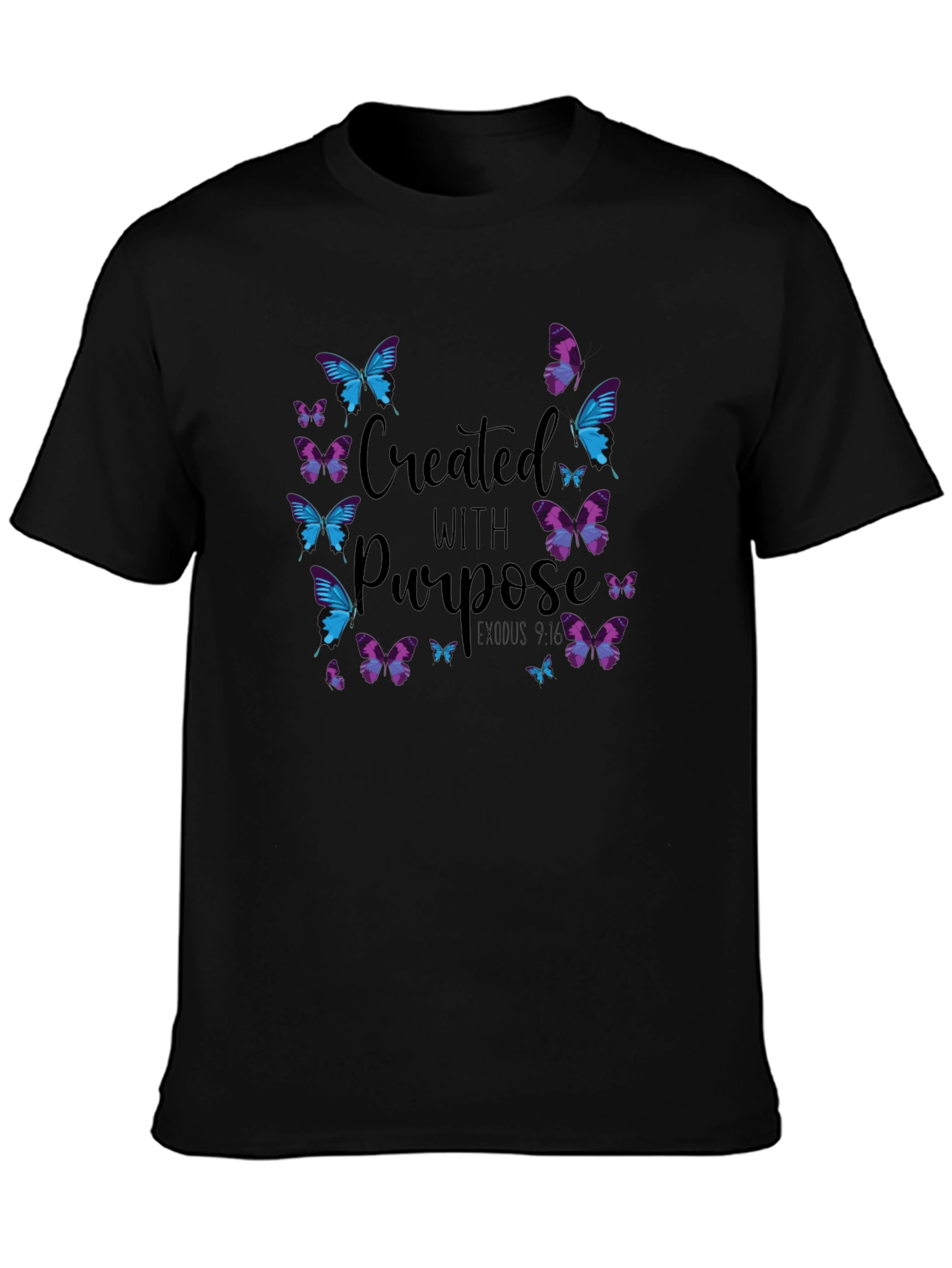 Created With Purpose Butterfly T-Shirt