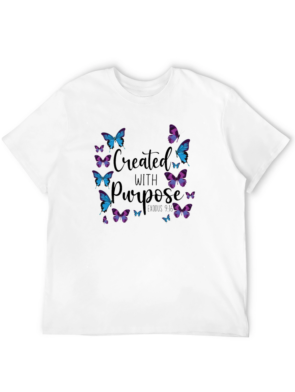 Created With Purpose Butterfly T-Shirt