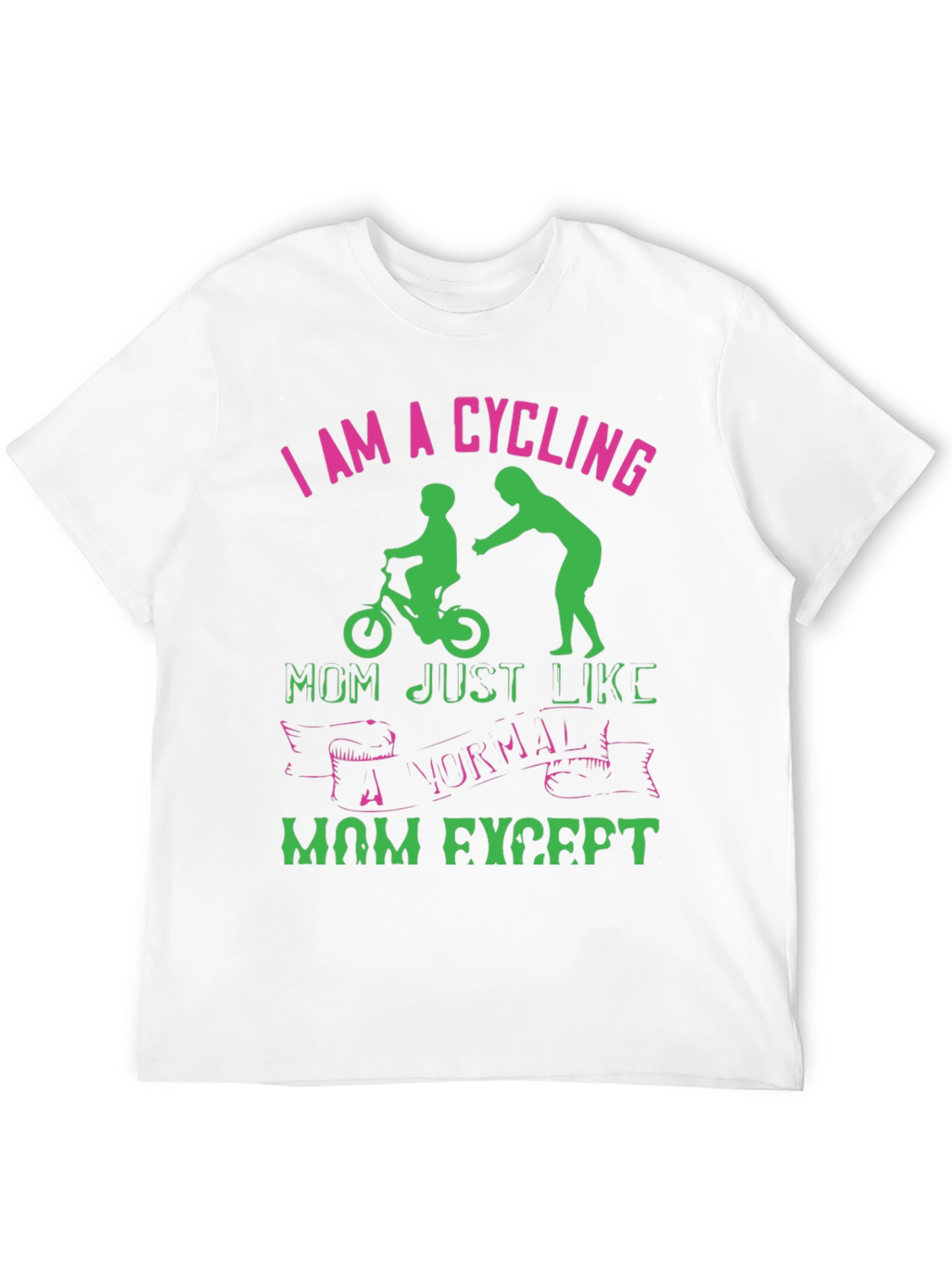 Cycling Mom Graphic T-Shirt