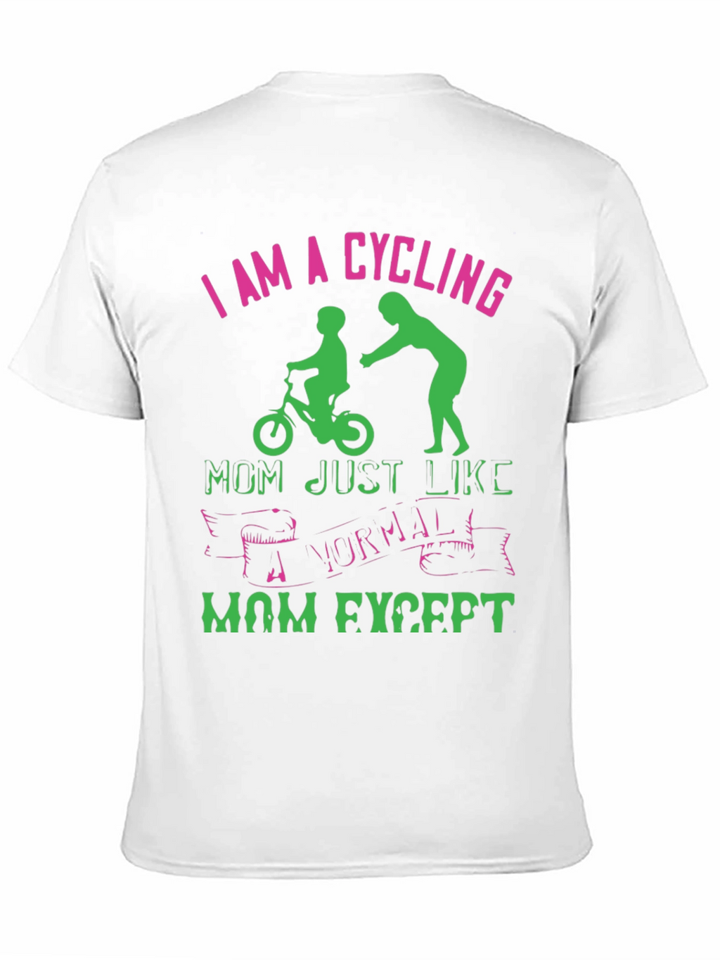 Cycling Mom Graphic T-Shirt