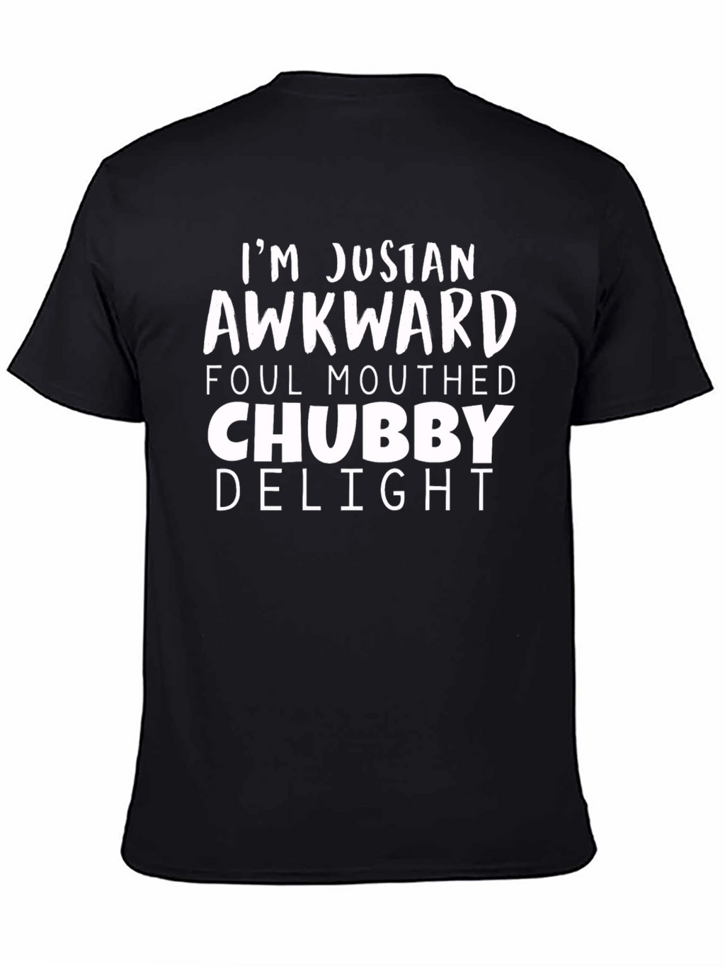 Awkward Chubby Delight Mens T-Shirt