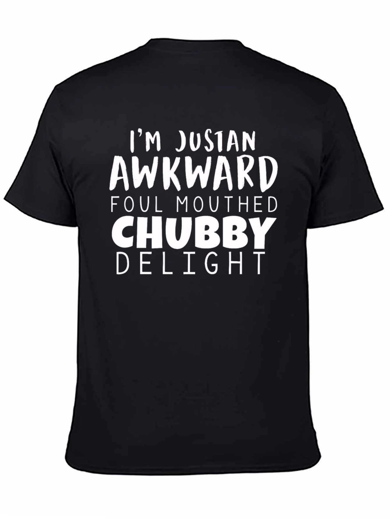 Awkward Chubby Delight Mens T-Shirt