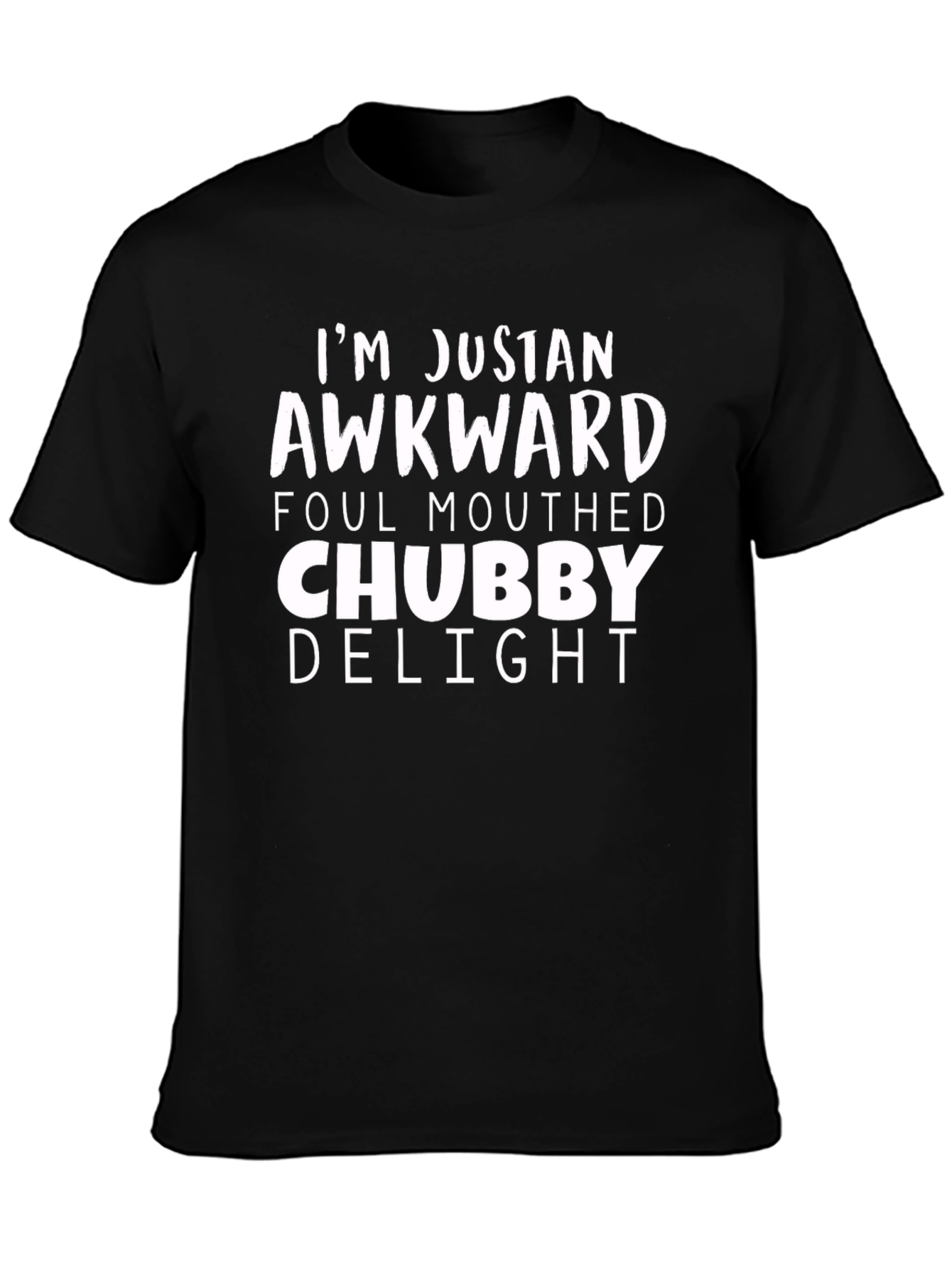 Awkward Chubby Delight Mens T-Shirt