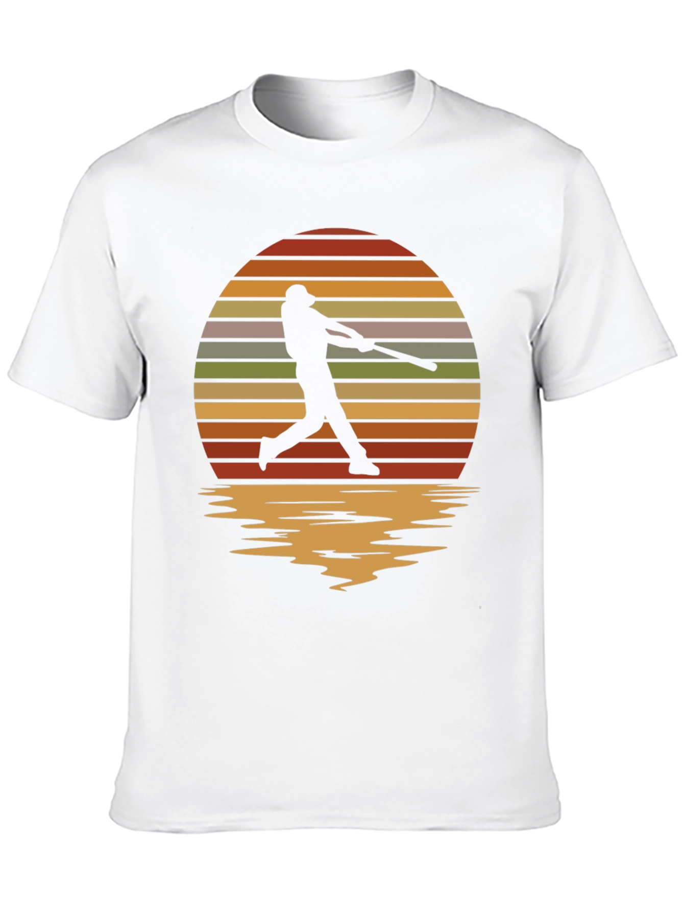 Baseball Silhouette Graphic Tee