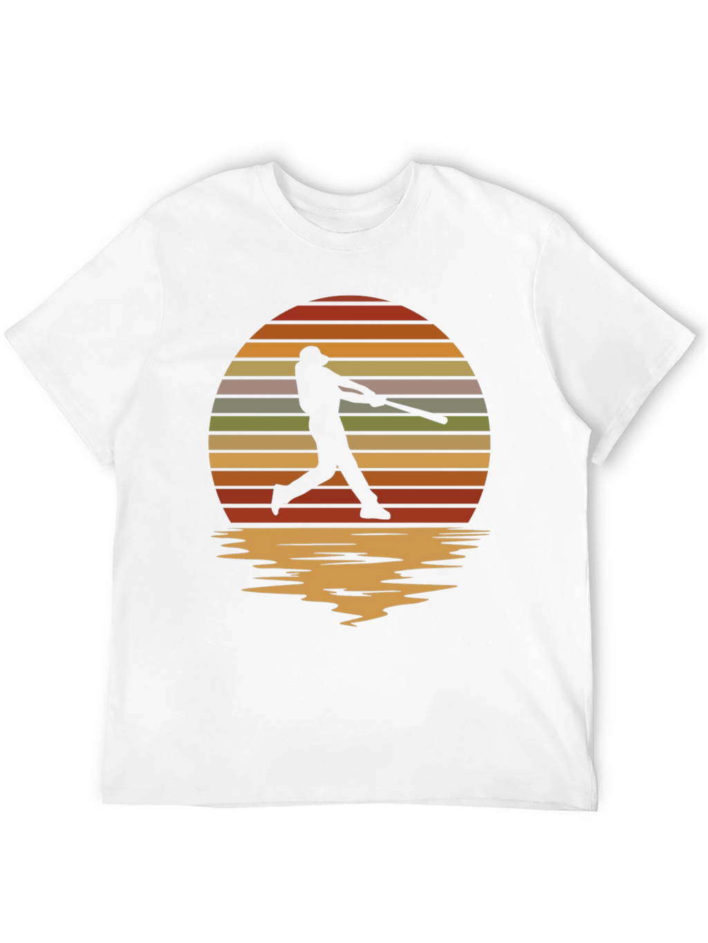Baseball Silhouette Graphic Tee