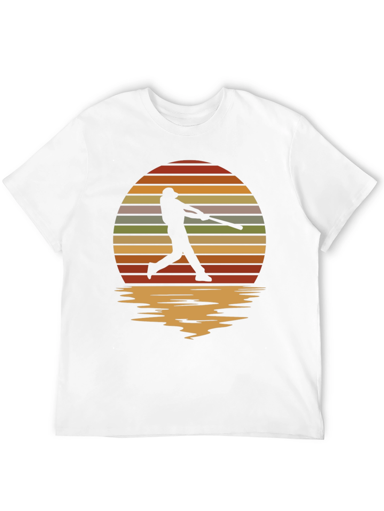Baseball Silhouette Graphic Tee