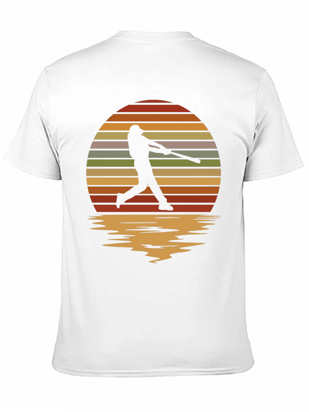 Baseball Silhouette Graphic Tee