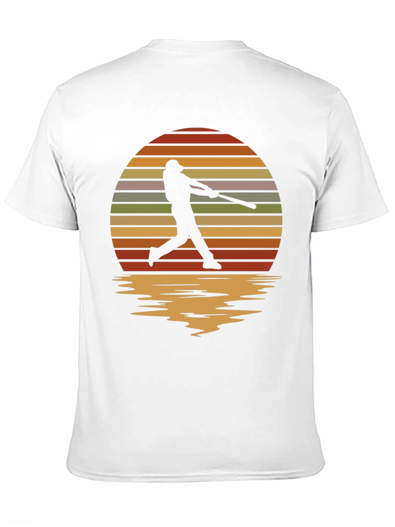 Baseball Silhouette Graphic Tee