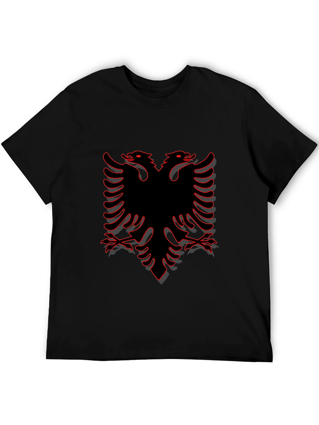 Albanian Eagle Black T-Shirt