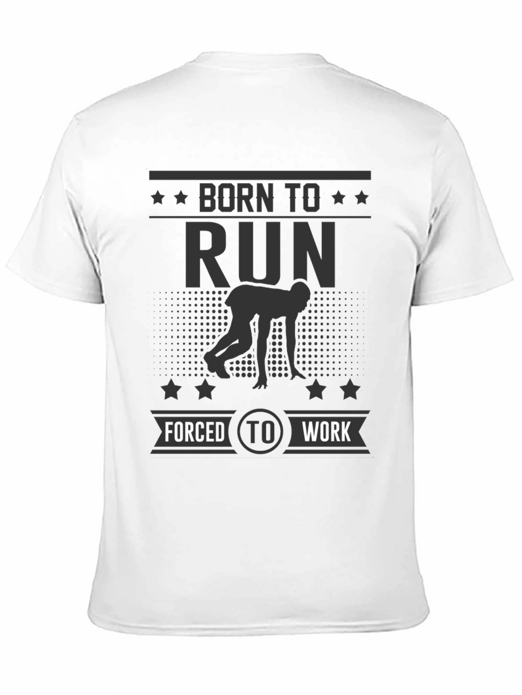 Born To Run Mens Graphic T-Shirt
