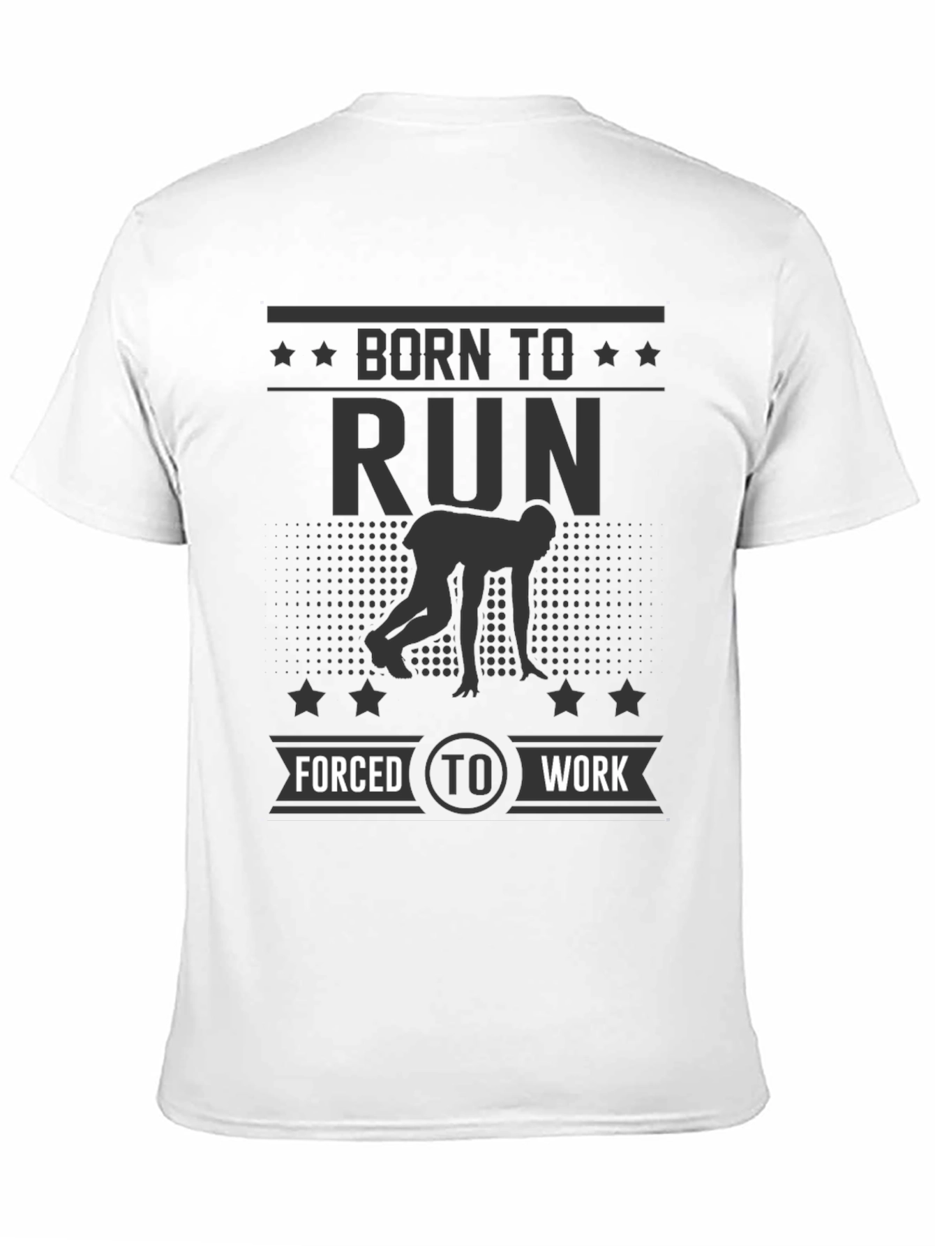 Born To Run Mens Graphic T-Shirt
