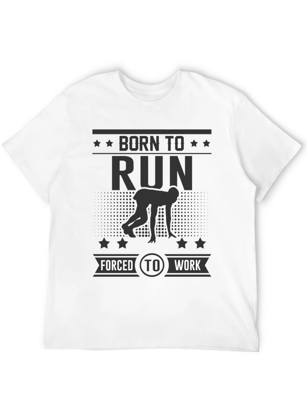 Born To Run Mens Graphic T-Shirt