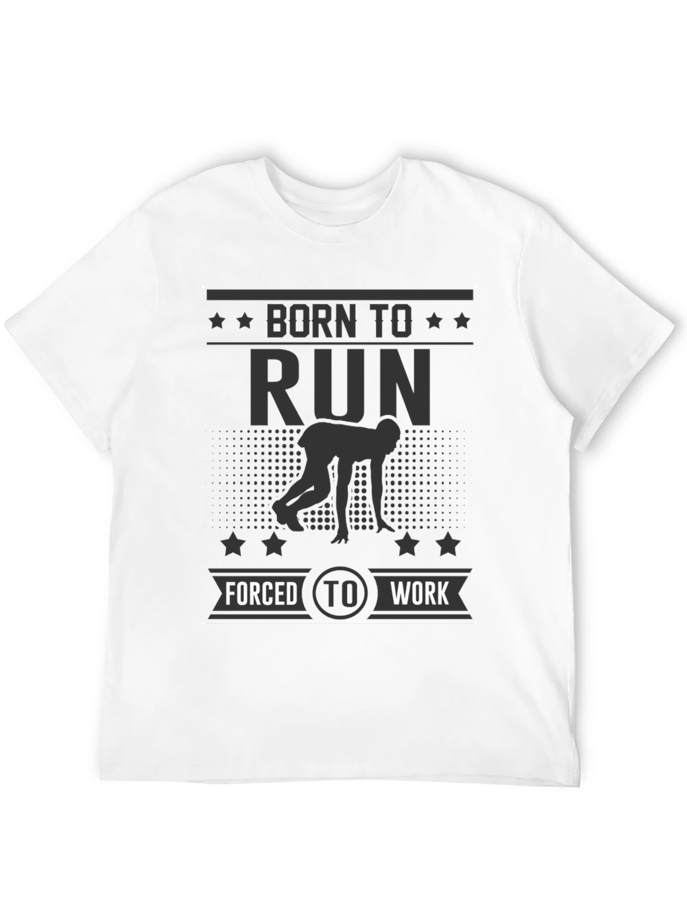 Born To Run Mens Graphic T-Shirt