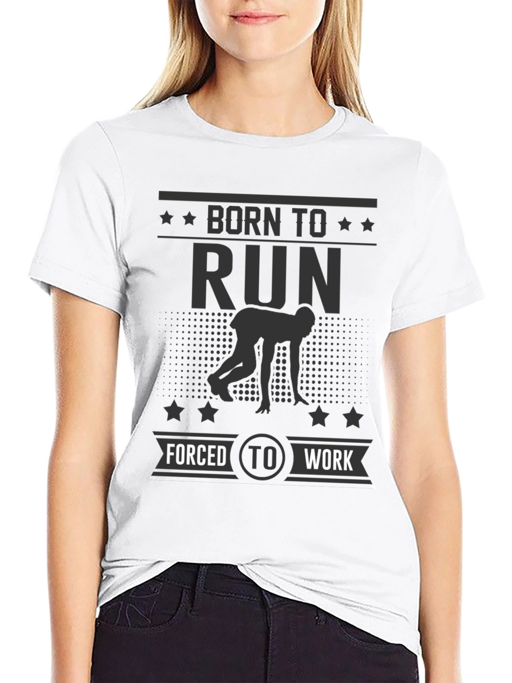 Born To Run Mens Graphic T-Shirt