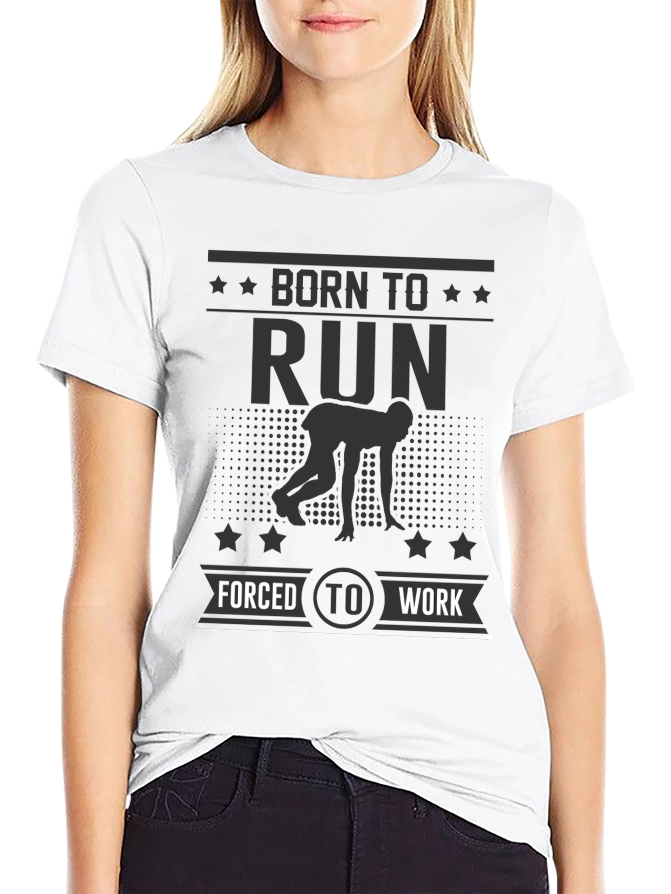 Born To Run Mens Graphic T-Shirt
