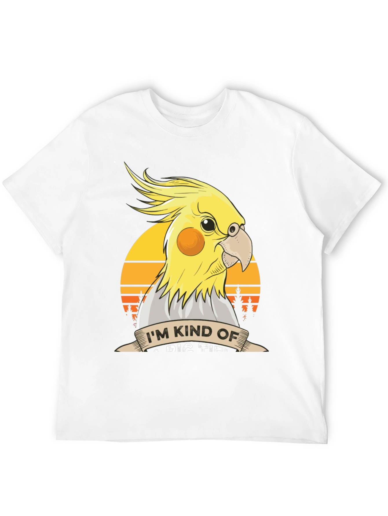 Cockatiel T-Shirt: Big Tipper Bird Lover Tee