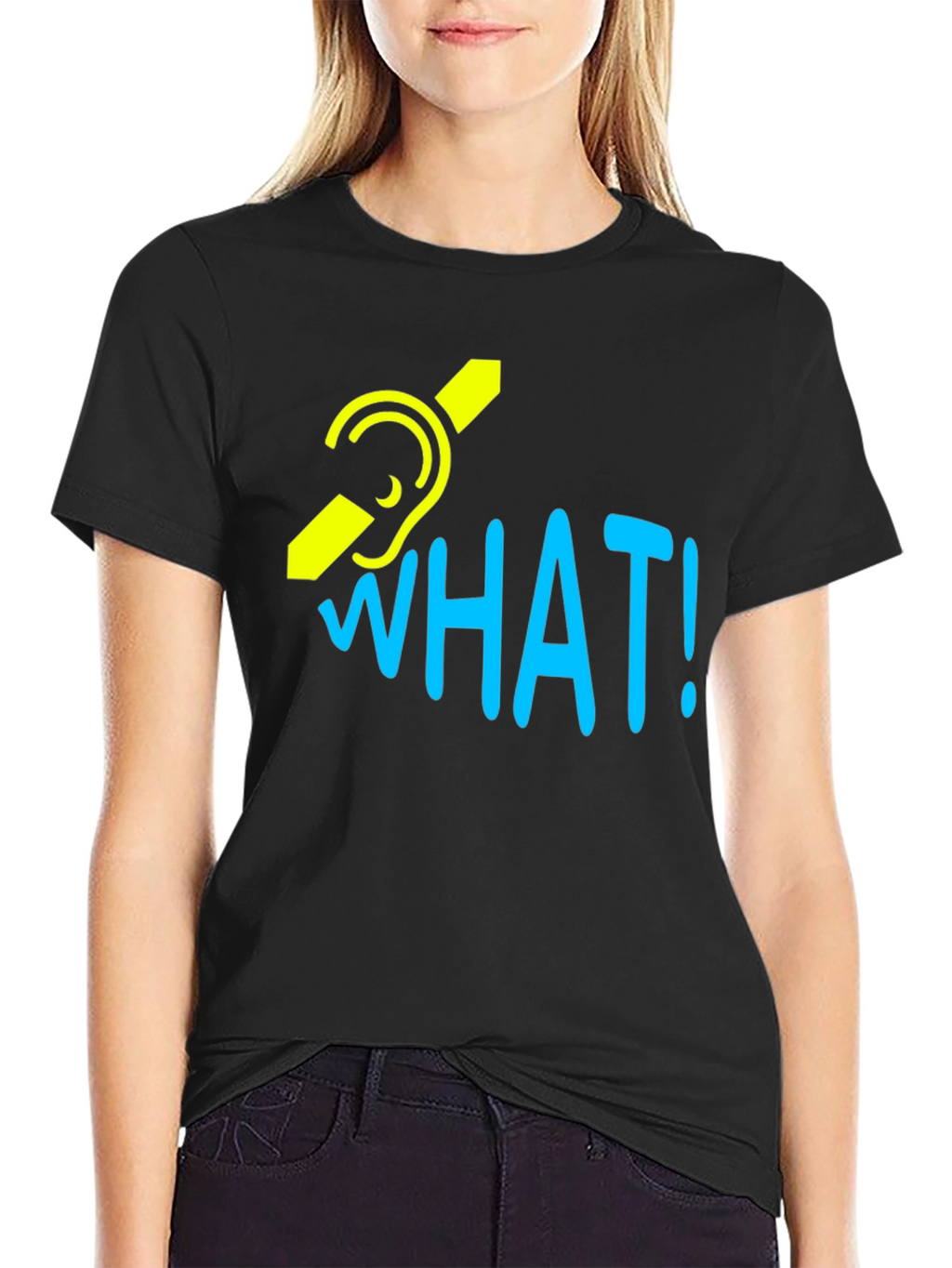 Deaf Awareness T-Shirt - What! Graphic Tee
